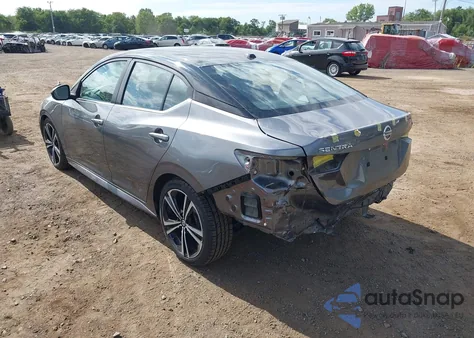 2020 Nissan Sentra Sr Xtronic Cvt z USA, uszkodzony, nr VIN 3N1AB8DV9LY263636